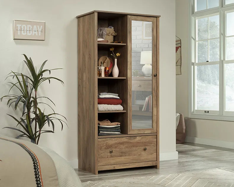 Wardrobe Cabinet in Sindoori Mango