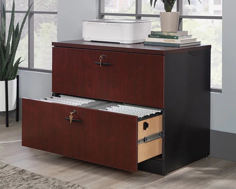 2-Drawer Lateral File Cabinet in Classic Cherry