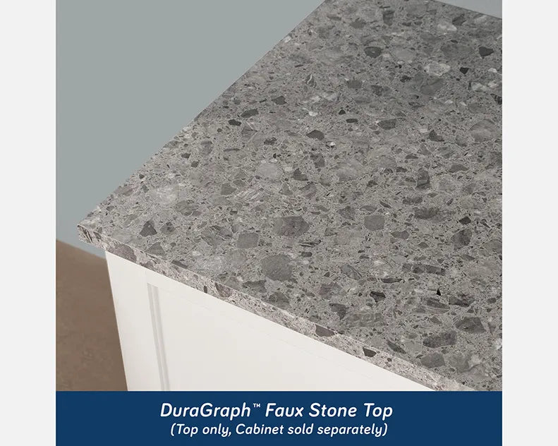 Faux Stone Top for Base Cabinet