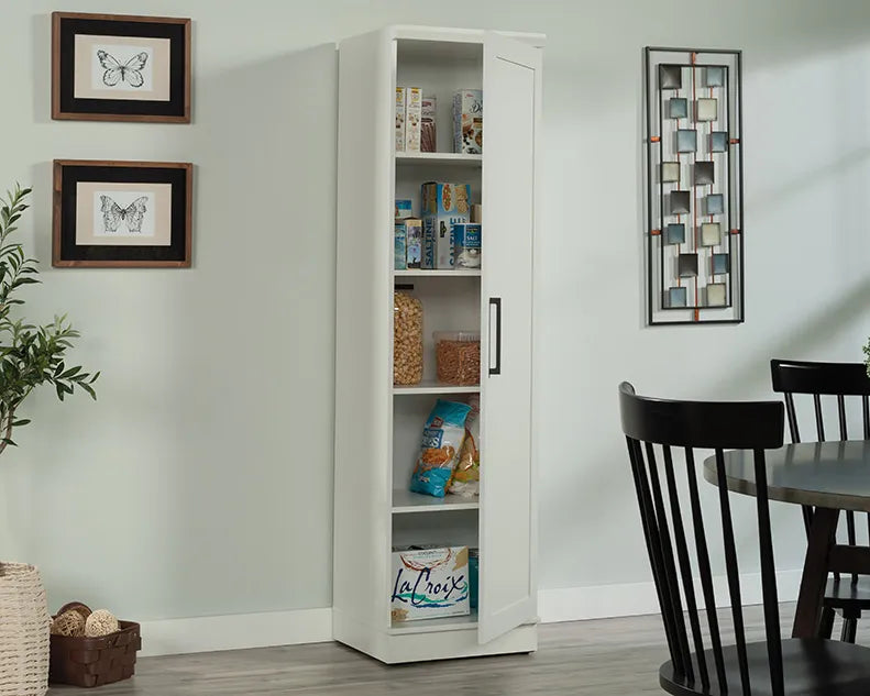 Kitchen Storage Cabinet in Soft White