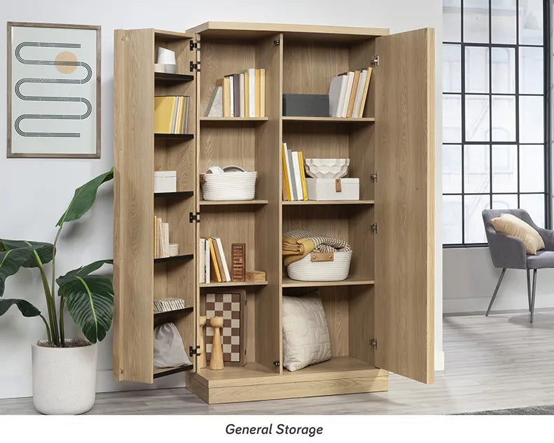 Swing-Out Storage Cabinet in Harmony Ash
