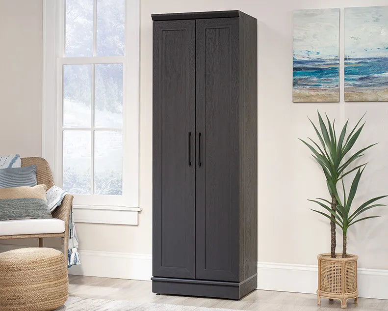 2-Door Storage Cabinet in Raven Oak