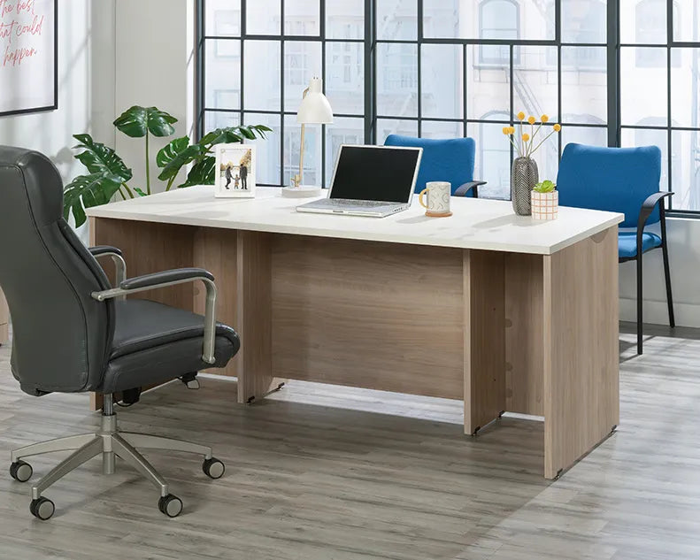 Executive Office Desk in Harvest Walnut
