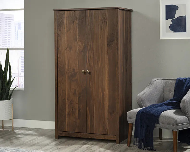 2-Door Storage Cabinet in Grand Walnut