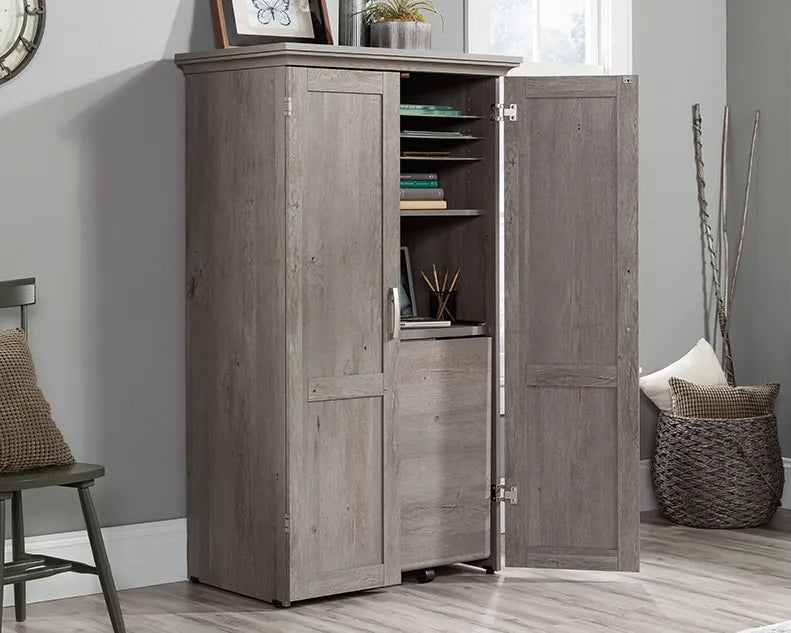 Craft & Sewing Armoire in Mystic Oak