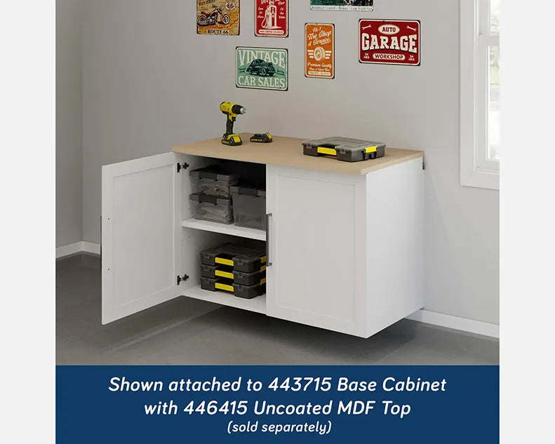 Door Kit in White for Base Cabinet