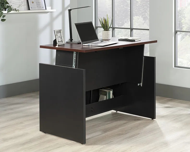 Adjustable Standing Desk in Classic Cherry