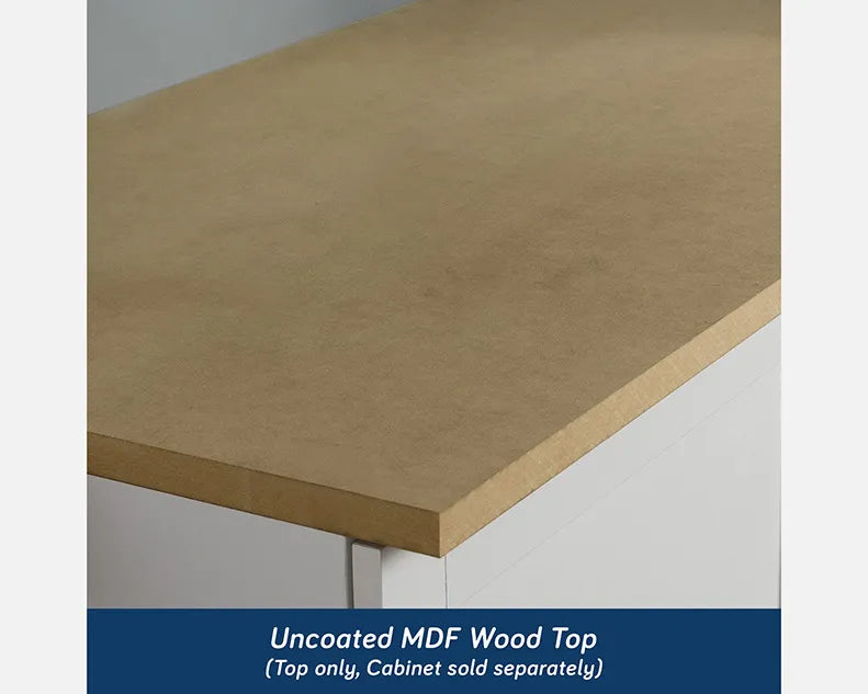 Smooth Sanded Wood Top for Base Cabinet