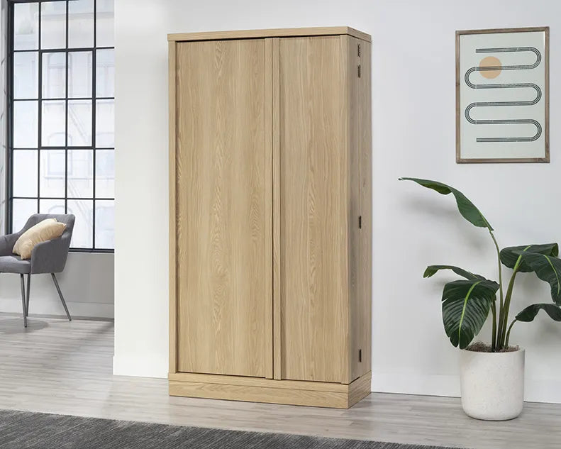Swing-Out Storage Cabinet in Harmony Ash