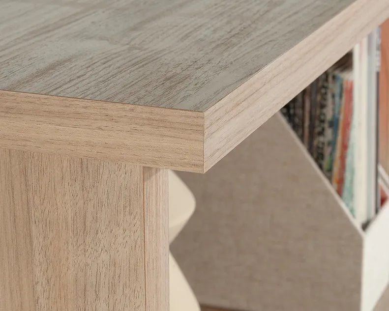 5-Shelf Library Bookcase in Harvest Walnut