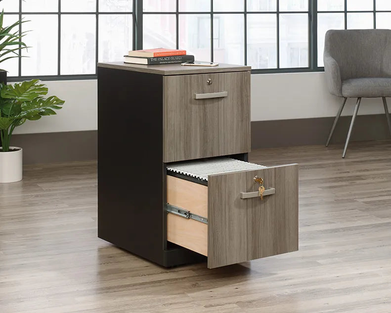 2-Drawer File Cabinet in Hudson Elm