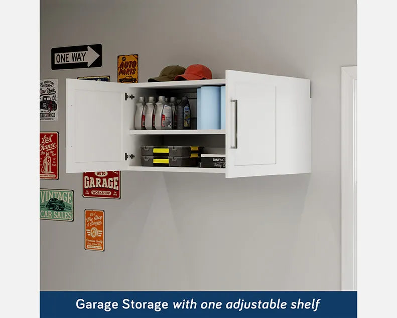 Wall-Mounted Upper Cabinet & Doors Bundle