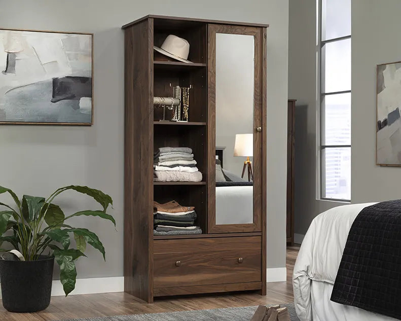 Wardrobe Cabinet in Grand Walnut