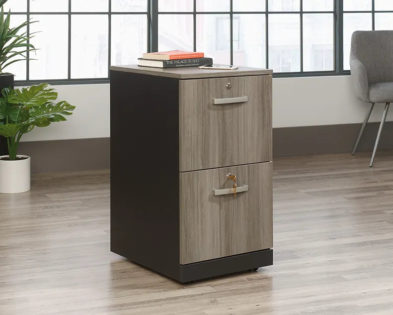 2-Drawer File Cabinet in Hudson Elm